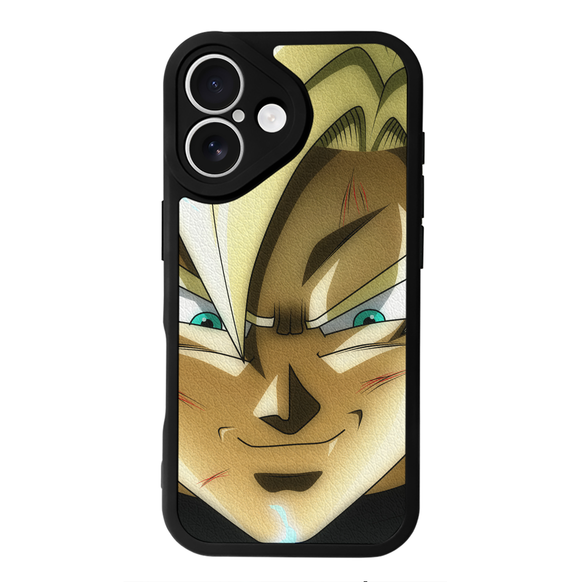 （画像用） ドラゴンボール DRAGON BALL 【iPhone 16シリーズ対応】シリコンスマホケース（レザー調） 材質：シリコン